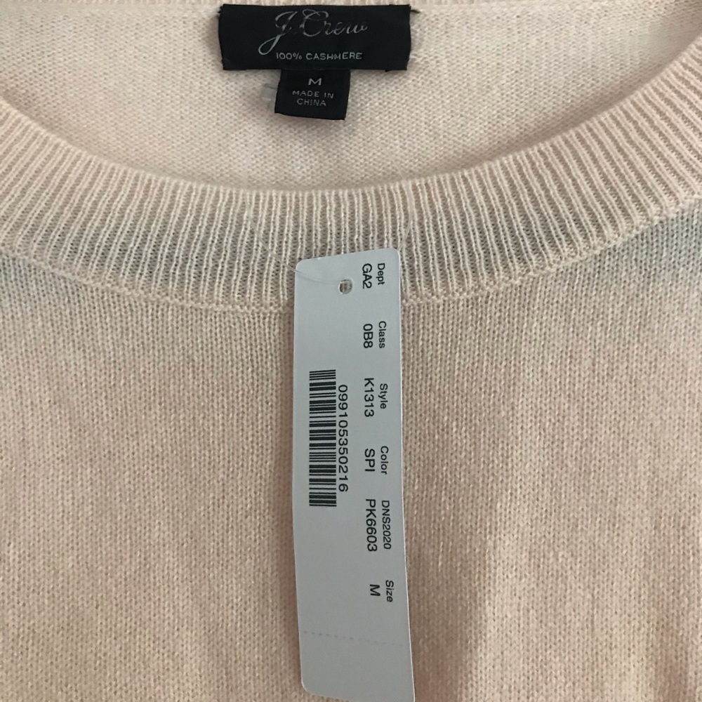 NWT J.Crew 100% Cashmere Sweater - Medium